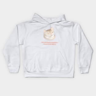 Heavy breathing cat Kids Hoodie